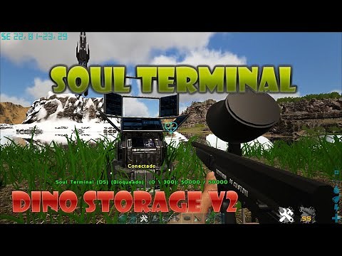 ARK, mod Soul Terminal(dino storagev2), como funciona y que funciones tiene