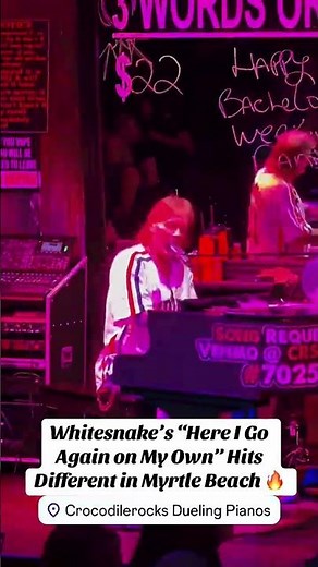 Whitesnake’s “Here I Go Again on My Own” Hits Different in Myrtle Beach 🔥