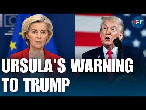 Ursula Von Der Leyen Demands Swift Action After Trump-Iran Agreement | WORLD NEWS