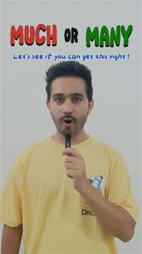 Much vs Many QUIZ 🔥 Can You Get Both Right?