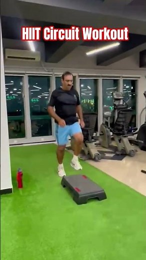 HIIT Circuit Workout – Full Body Burn 💪🔥#sports #hiitworkout
