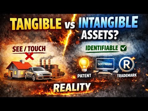 👉 Tangible vs Intangible Assets 😱 | What You Learned vs Actual Reality 🔥