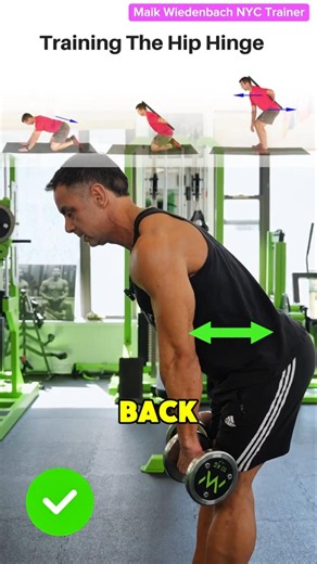 🔥 It's a Hip Hinge, Not a Knee Bend