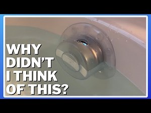 Bottomless Bath Drain Cover Review | Now You Can Fill Your Bathtub to the Top | Overflow Drain Cover