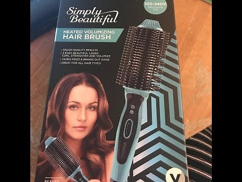 Vivitar Simply Beautiful Heated Hair Brush Review