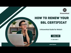 How to renew ssl cert .mp4