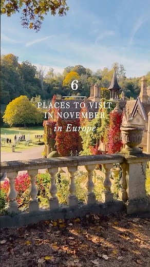 6 Places in Europe to visit in November #europetravel #vacationideas #travelinspiration #travelinspo