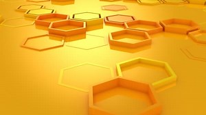 Background Hexagons Abstract Background Loop Created Animation