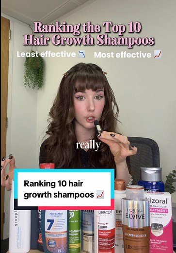 Ranking 10 Best Hair Growth Shampoos for Female Hair Loss