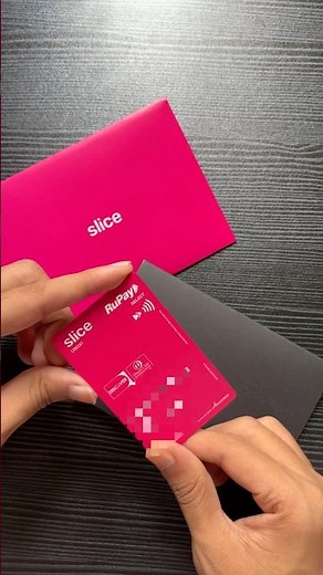 Unboxing🤩 Newly Launched Slice RuPay Credit Card | Slice Credit Card apply 2026 | #slicebank