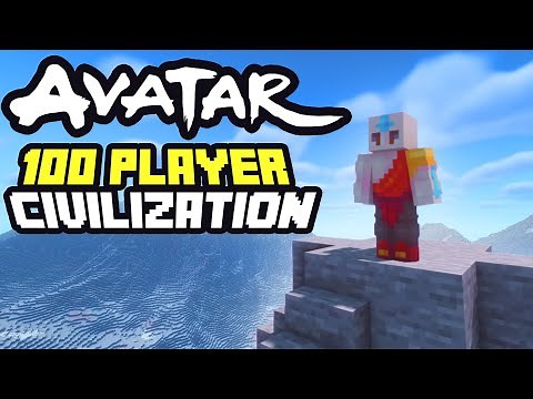 100 Players Simulate Avatar: The Last Airbender in Minecraft