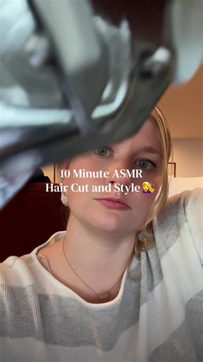 Relaxing 10 Minute ASMR Haircut and Style