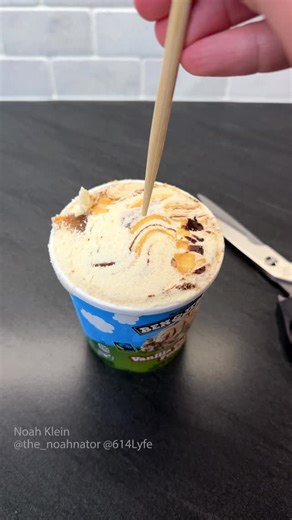 Noah Klein on Instagram: "Ice cream popsicle hack #lifehacks #dessert #cookinghacks"