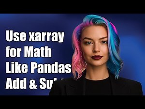 How to Use xarray for Addition and Subtraction Like Pandas