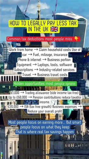 Simple UK Tax Hacks Everyone Should Know #tax #money #uk