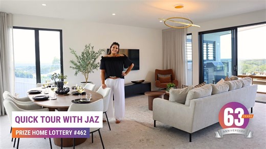 6.6K views · 106 reactions | Meet your potential new abode, Prize Home #462  In celebrating 63 years of Prize Homes, we deliver to you the chance to win this Little Mountain beauty! A $10 ticket not only gives you the chance to change your life, but it also supports people with disability to live, learn, work and flourish! It’s a win-win! Get your tickets before July 3 to ALSO be in the $5,000 Early Bird Bonus Draw  https://ndvr.io/efq7j7 | Endeavour Lotteries | Facebook