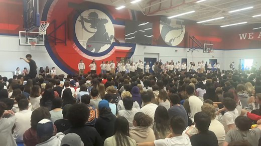 🎉 Last week, Centennial Secondary School kicked off the new school year with an exciting welcome-back assembly! 🎉The event welcomed new Grade 9 students as administrators introduced themselves and shared key back-to-school information to ensure everyone felt ready and supported for the school year ahead. 💪📚 The highlight of the assembly? The Centennial teachers and staff surprised the entire crowd with a fun, energetic dance performance! 💃 🕺 It was a fantastic way to bring the school commu