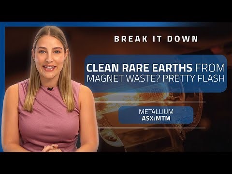 Metallium’s tech turns magnet waste into rare earth riches