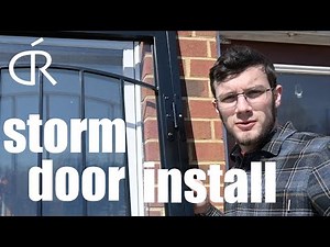 Easy storm door installation | Quick home upgrade!