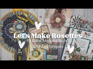 Let’s make some Rosettes!