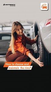 Choosing and maintaining rims for your car is important for both performance and aesthetics. Here’s a comprehensive guide to help you: 🚗✨​ 𝟰 𝗰𝗼𝗻𝘀𝗶𝗱𝗲𝗿𝗮𝘁𝗶𝗼𝗻𝘀 𝘄𝗵𝗲𝗻 𝗰𝗵𝗼𝗼𝘀𝗶𝗻𝗴 𝘁𝗵𝗲 𝗿𝗶𝗺𝘀:​ 🄰 Size: Choose the right size of the rims based on your car’s specifications.​ 🄱 Colour: Light colours make the wheel look big while dark colours make the wheel look small but racing.​ 🄲 Design: Choose a rim style that matches your car’s aesthetic preferences. ​ 🄳 Offset: With a 