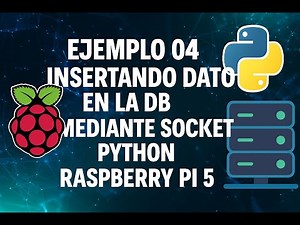 💡 How to Insert Data into MySQL from a Socket with Python on Raspberry Pi 5 | (Real Client-Server)