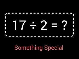 17 Divided by 2 ||17÷2 ||How do you divide 17 by 2 step by step?||Long Division
