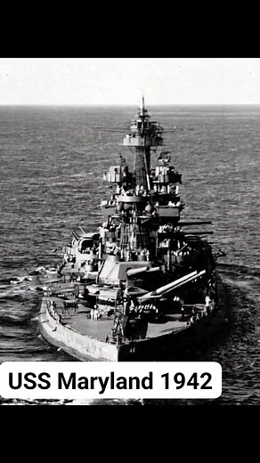 139K views · 1.7K reactions | USS Maryland 1942 #fyp #ushistory #PearlHarbor #usnavy #AmericanHistory #battleship #usa #foryou #history #fblifestyle | The History | Facebook