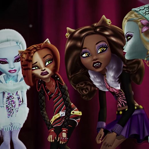 Celebrate Pride Month with this Monster High Edit featuring Clawdeen Wolf and Toralei Stripes