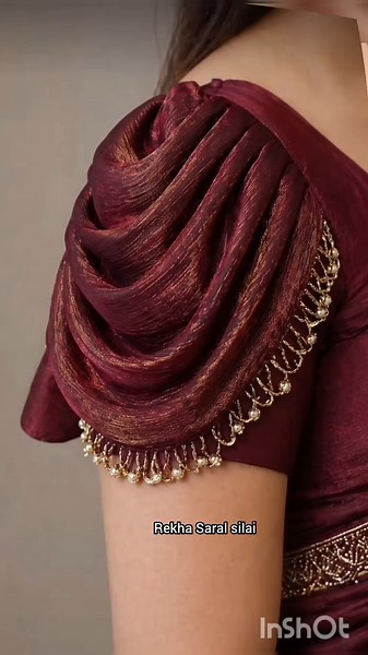 Beautiful blouse sleeve designs, arm designs, sleeve designs, full sleeve designs, and cut-out sl...