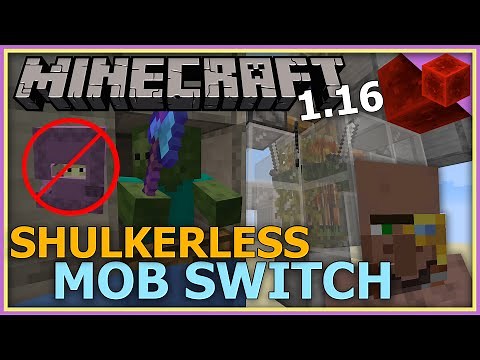 Shulkerless Mob Switch [1.16-1.16.1] - How to TURN OFF Hostile Mobs in Survival | Minecraft Tutorial