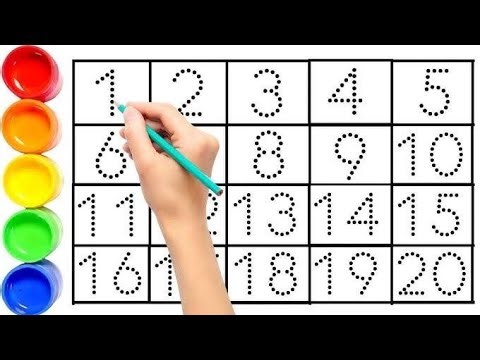 Learn to count, One two three, 123, 123 Numbers, abcd 1 to 100 counting, abcd