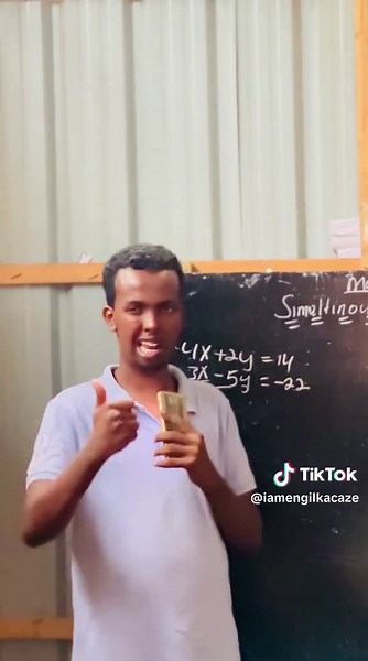 Simulation Equation Solution #mathexpert #somalieducation #somalitiktok #foryoupage