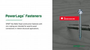 SPAX 3/8 in. x 8 in. Interior Hex Head Structural Wood Lag Screws Powerlags Hex (1 EA) 4571010102037