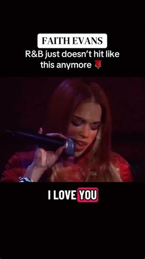 Faith Evans I Love You Live - This Is What Real Talent Looks Like #shorts