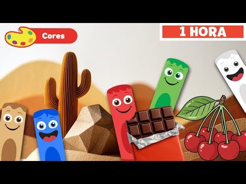 Aprender Cores para Crianças | Aprovado pelas Mamães | Aprendizagem fácil | Primeira Universidade