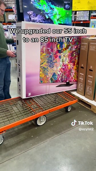 TV Size Comparison: 35 inch vs 55 inch - Upgrade to 85 inch