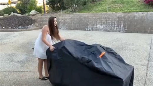 Watch Adult Tricycle Cover Outdoor Waterproof Bike Covers on Amazon Live