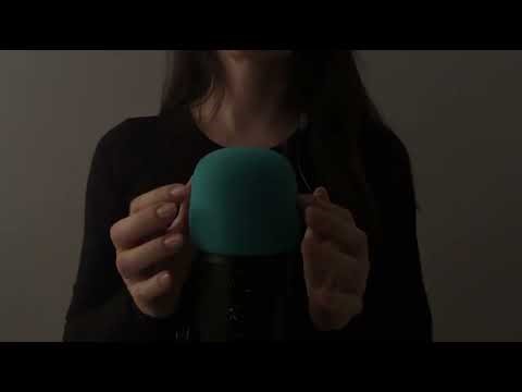 ASMR Mic Tapping and Scratching (Top, Base, Buttons)