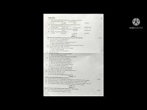 brothers union question paper english