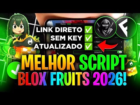 ✅SCRIPT Blox Fruits PARA CELULAR PC SEM KEY LINK DIRETO ATUALIZADO 2026 + EXECUTOR DELTA ATUALIZADO
