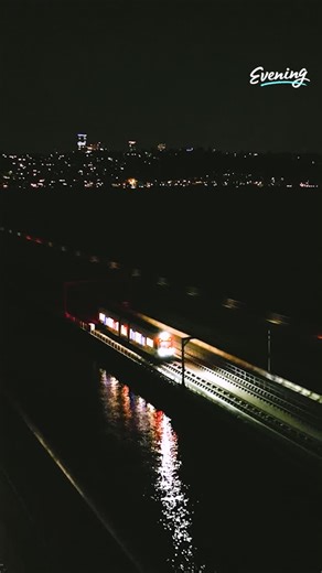 Evening Magazine | Seattle is making history with the very first light rail vehicle on the I-90 bridge! According to @soundtransit the initial tests looked... | Instagram