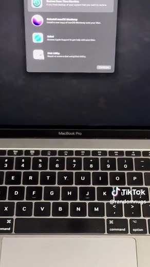 This is a quick vid on how to wipe your mac and reinstall the os. Great for the files with question marks on startup. #macbookpro #apple #diy #tipsandtricks