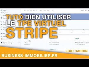 Tuto bien utiliser le TPE Virtuel Stripe