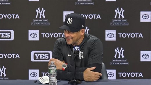 Aaron Boone on the sweep of the Nationals