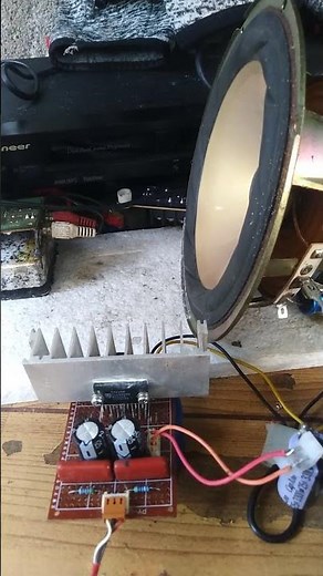 DIY CLASS B AMPLIFIER AMAZING SOUND.