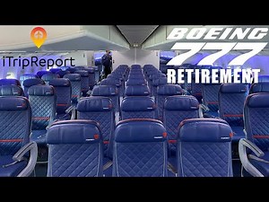 Delta Boeing 777-200LR Retirement Flight