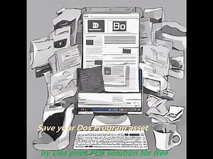 DOS Print PDF-1 Dos run in window 10 and above -by Vdos plus DOSPrinter 3.6