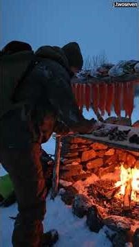 Alaska Moose Hunt on Sea Ice (Survival Cook & Seafood Boil) #Alaska #Survival #SeafoodBoil