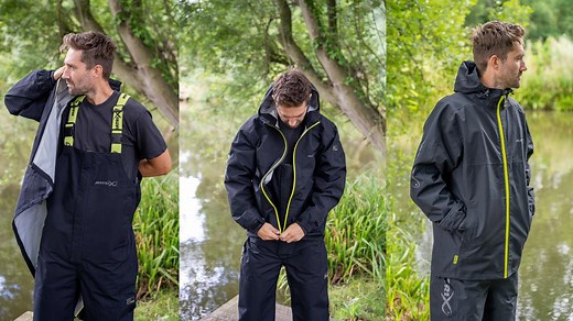 Matrix 10K Waterproofs Matrix 10K clothing series has been designed to offer you protection against the elements. Featuring a double layer membrane fabric with a 10,000mm hydro static head rating and 3,000g/m2 breathability, waterproof zips, and fully taped seams. this range offers incredible performance at affordable prices. | Fish Matrix